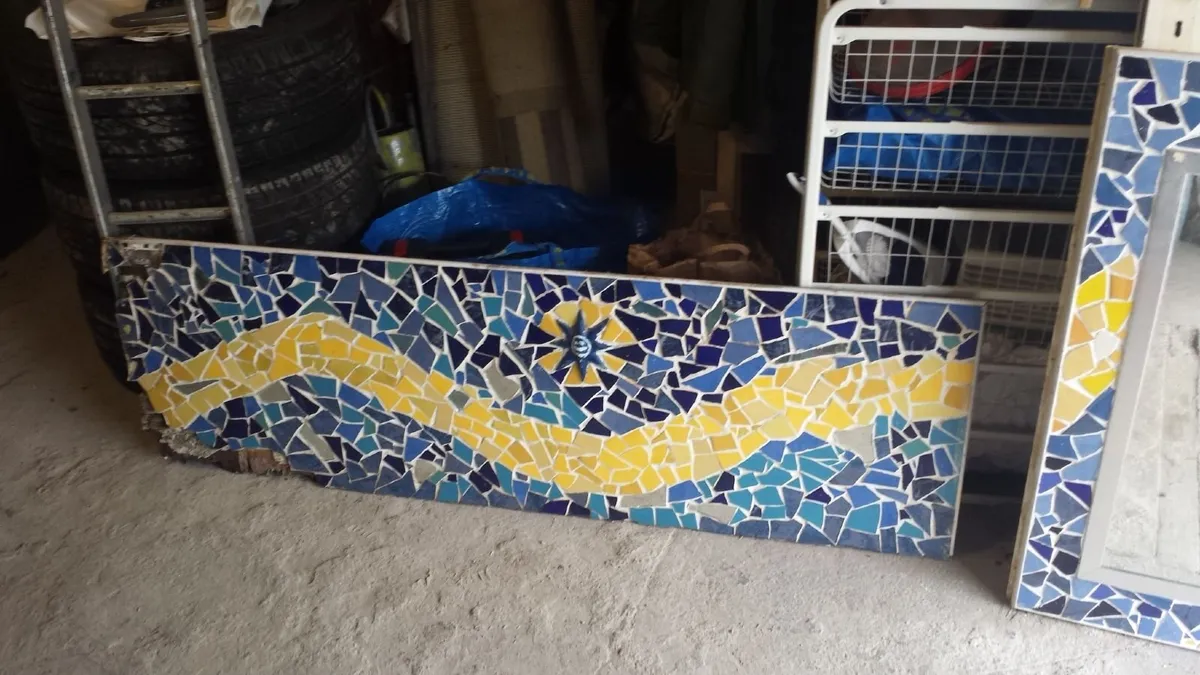 Mirror Bright Mosaic Mirror + bath panel - Image 2