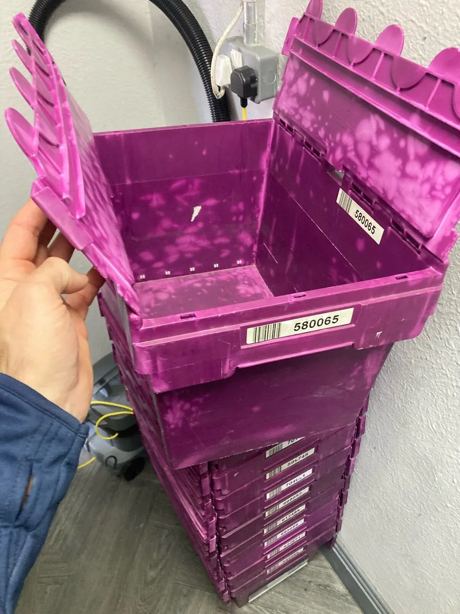 Plastic storage boxes heavy duty - Image 2
