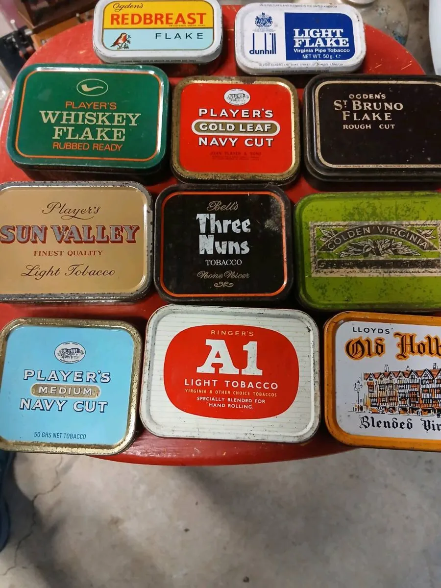 Vintage tins