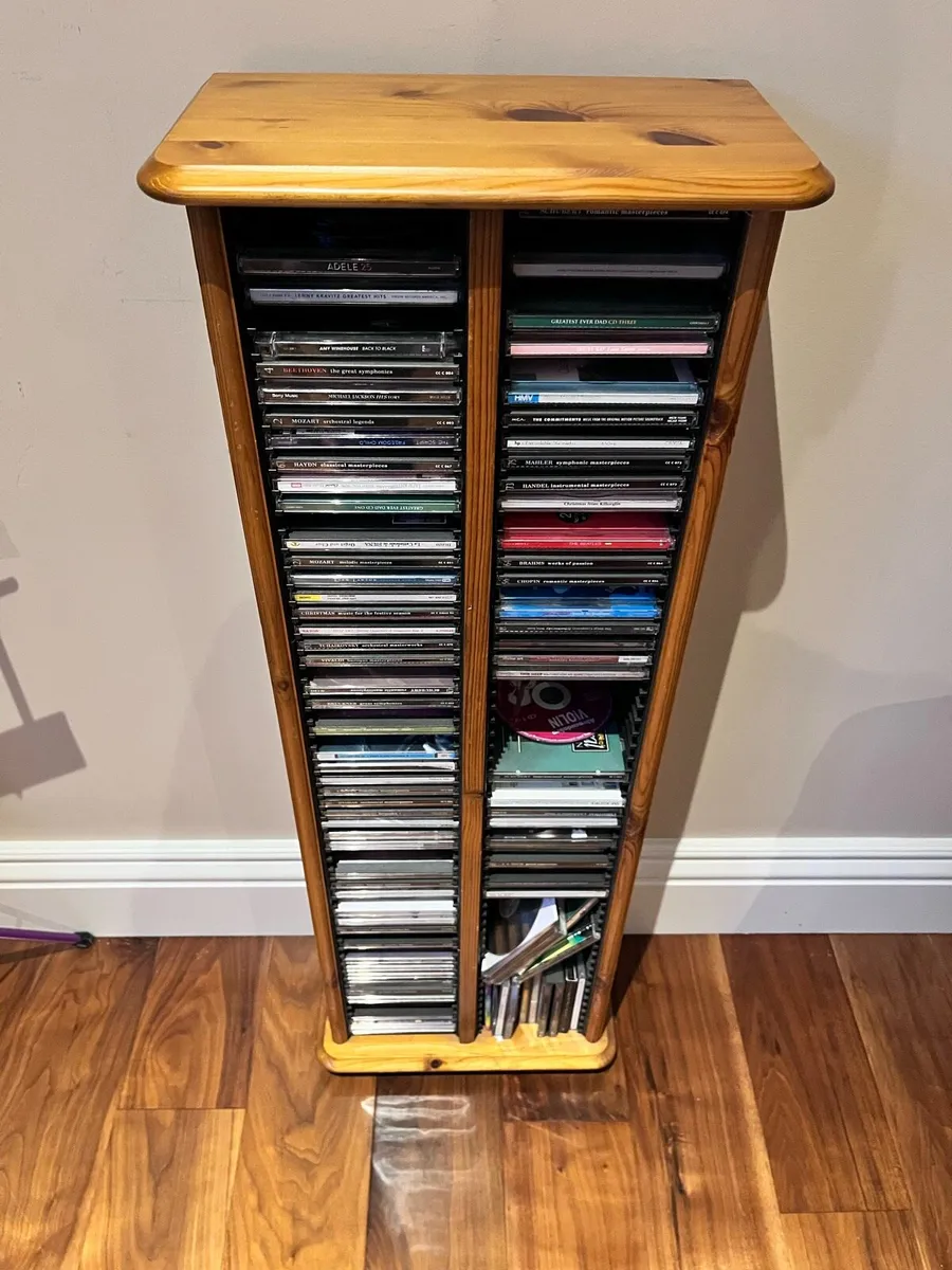 CD Holder - Waxed Pine - Image 4