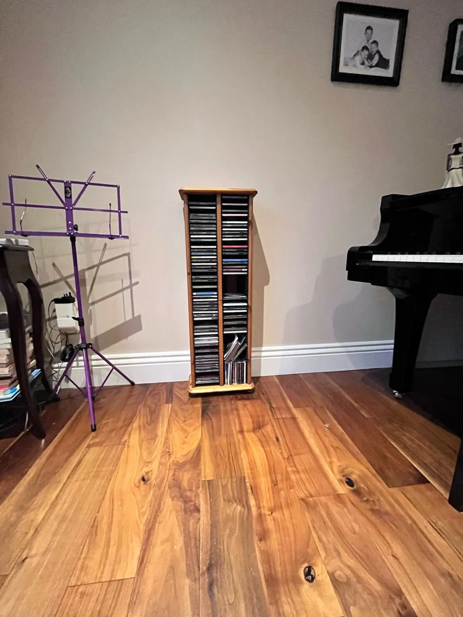 CD Holder - Waxed Pine - Image 1