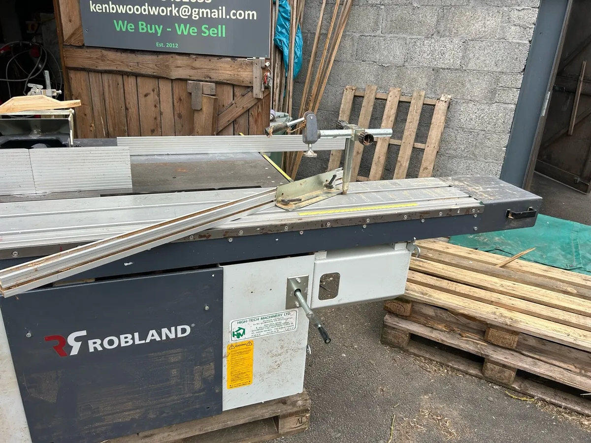 Robland single phase panelsaw/spindle moulder - Image 3