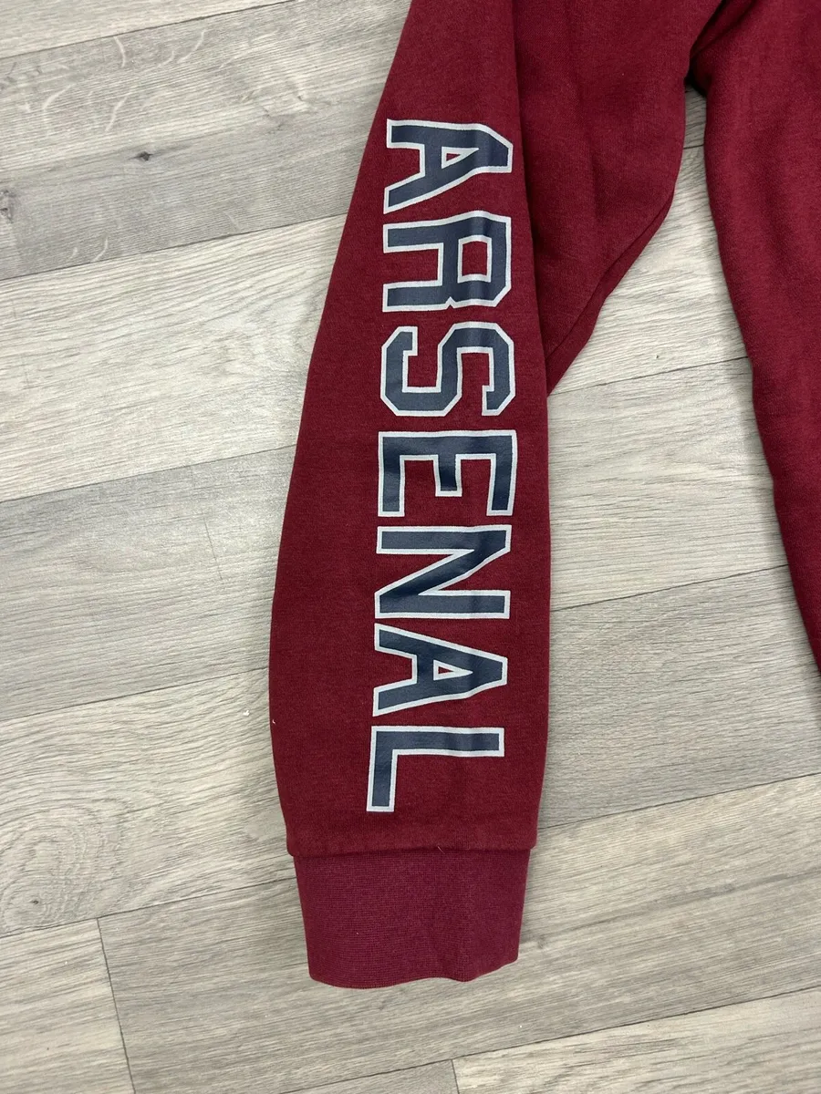 Vintage 00s Nike Arsenal London Hoodie Mens Medium - Image 3