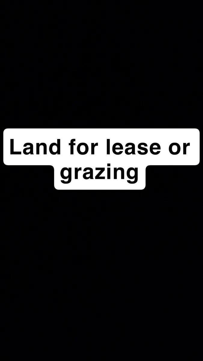 Land for lease or grazing