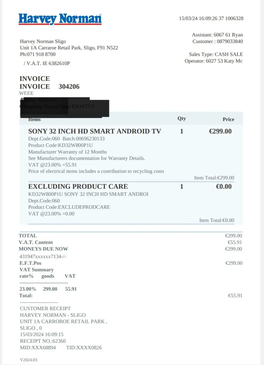 Sony 32 inch smart TV - Image 2