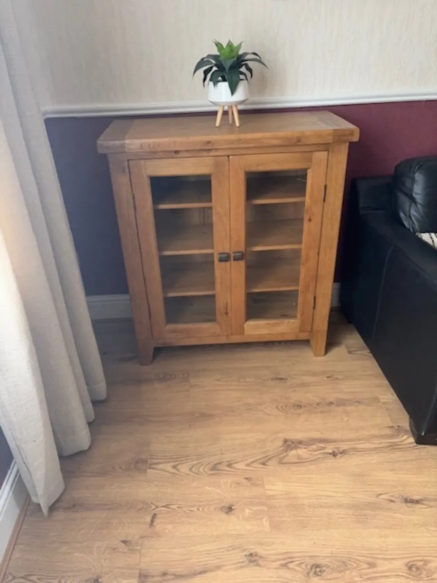 Solid Oak Caninet - Image 1