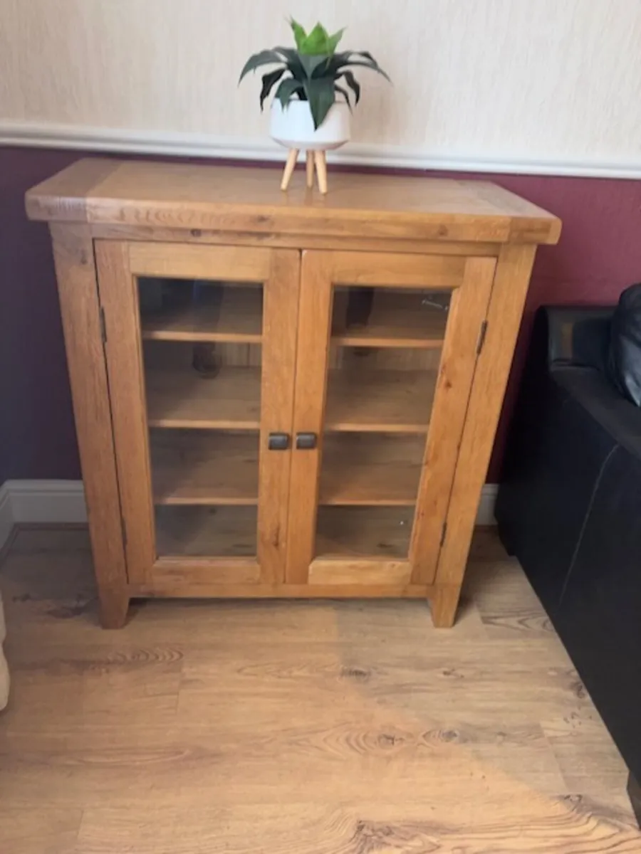 Solid Oak Caninet - Image 3