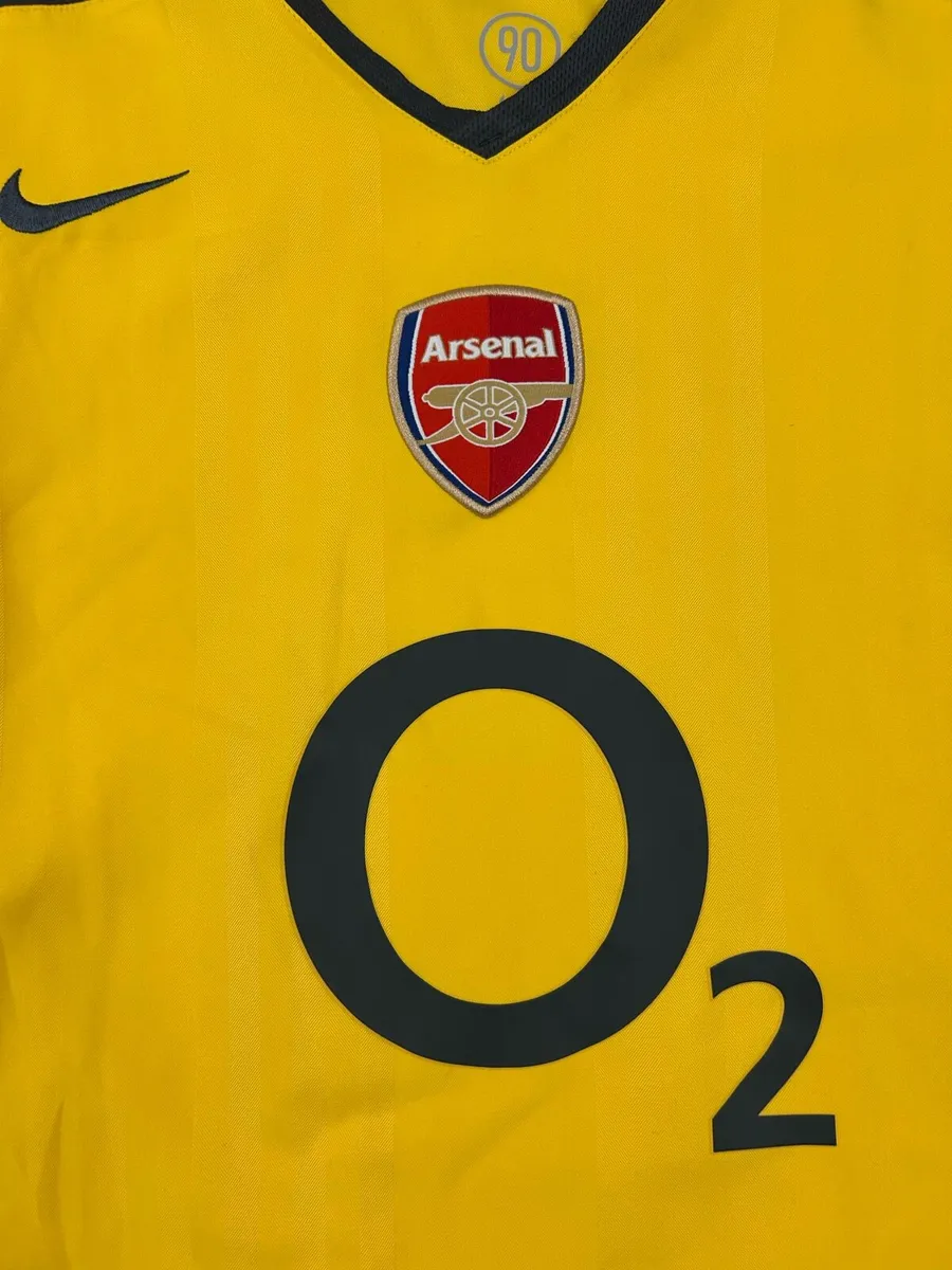 Vintage 2005 Arsenal London Away Jersey Shirt M - Image 3