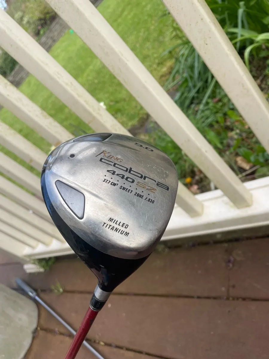 AFFORDABLE: Cobra driver + fairway wood - Image 1