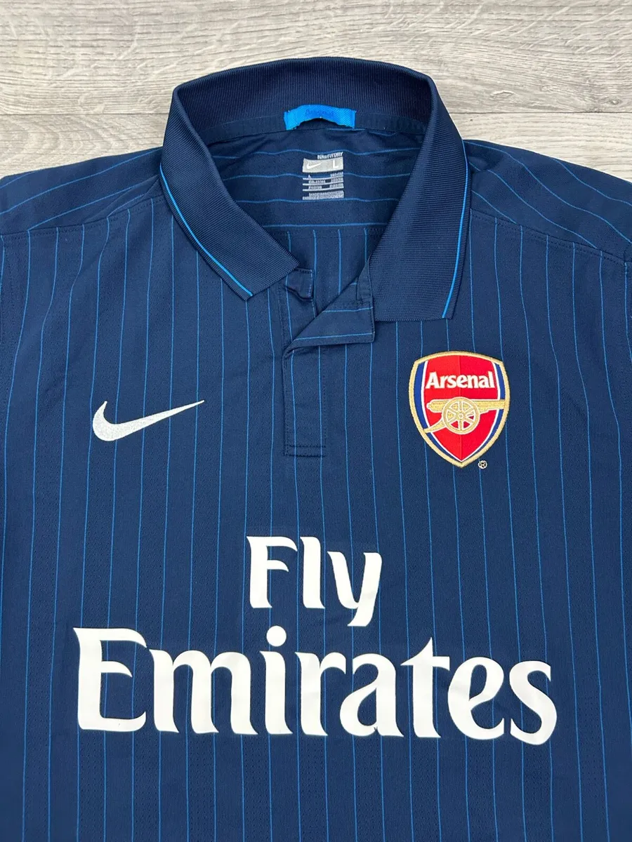 Vintage 2009 Arsenal London Away Jersey Shirt L - Image 3
