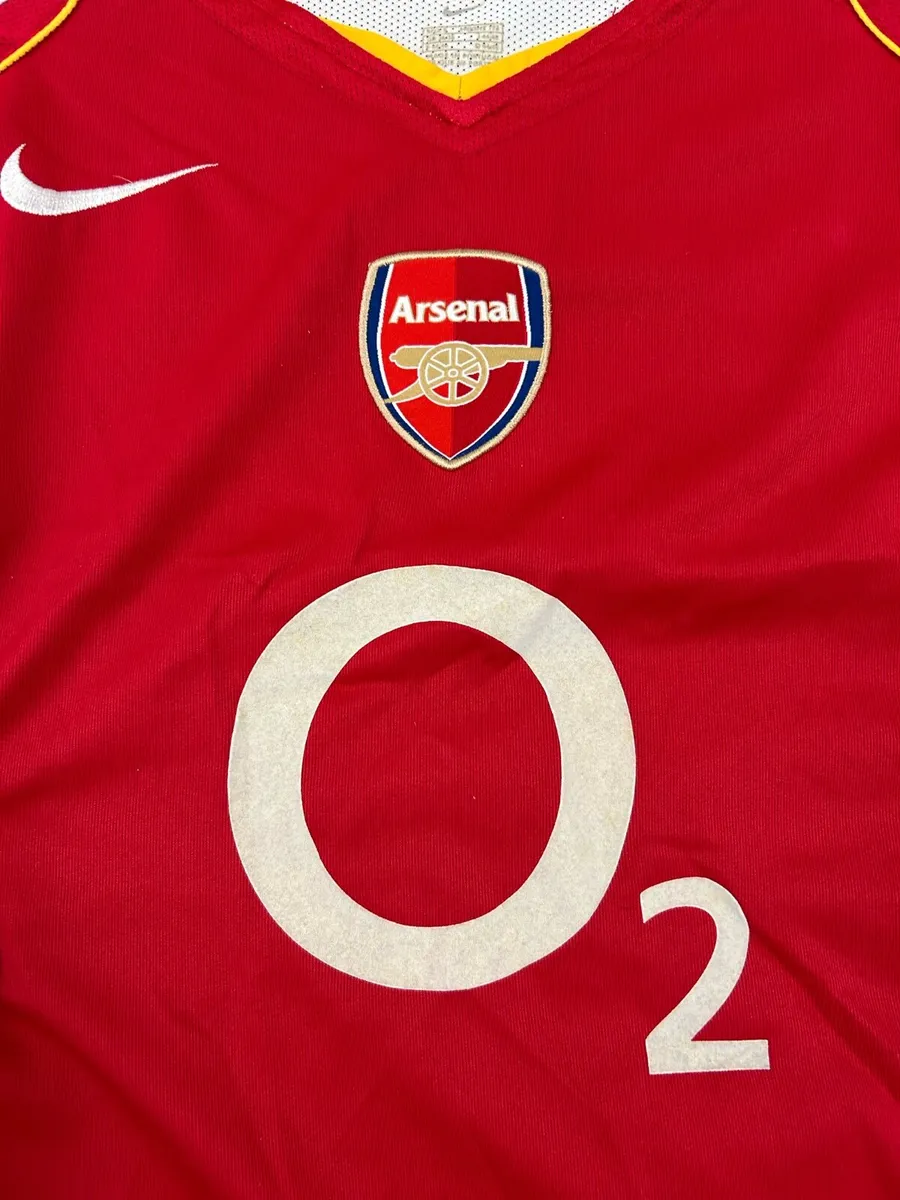 Vintage 2004 Nike Arsenal London Home Jersey Small - Image 3
