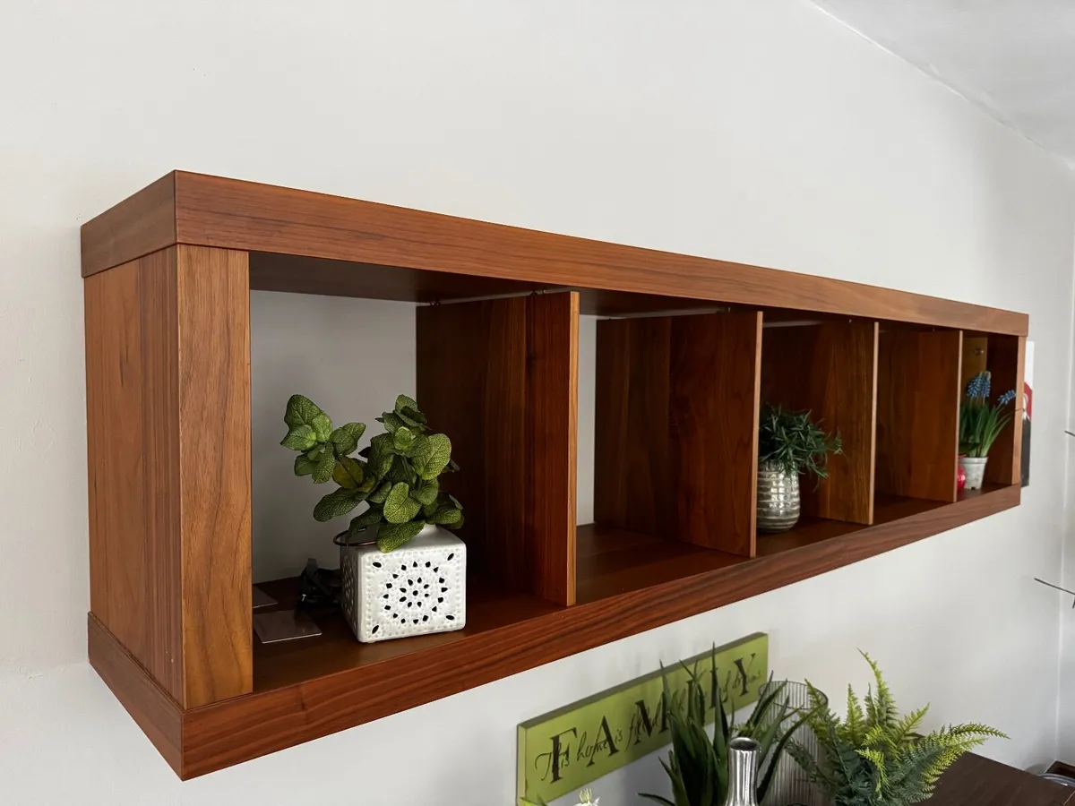 Substantial Mirror and Wall Unit set. - Image 3
