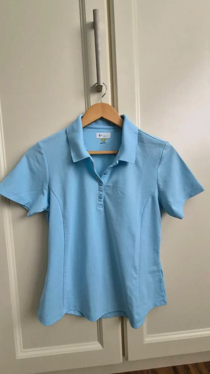 3 Ladies Golf polo tops 12/14 - Image 1