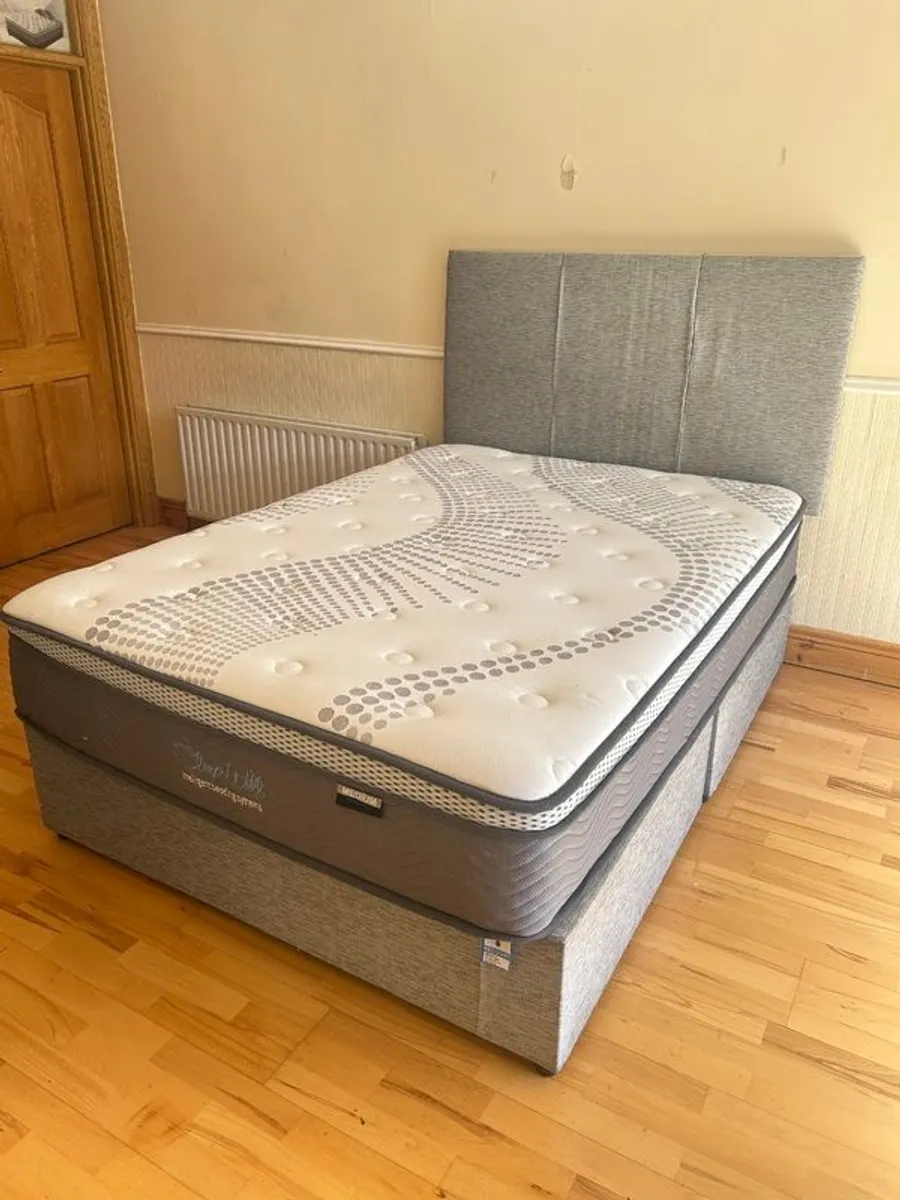 Bed & Mattress for Sale (like new, very little use) - Image 1