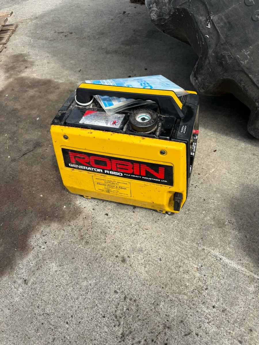 Robin Portable silent generator - Image 1