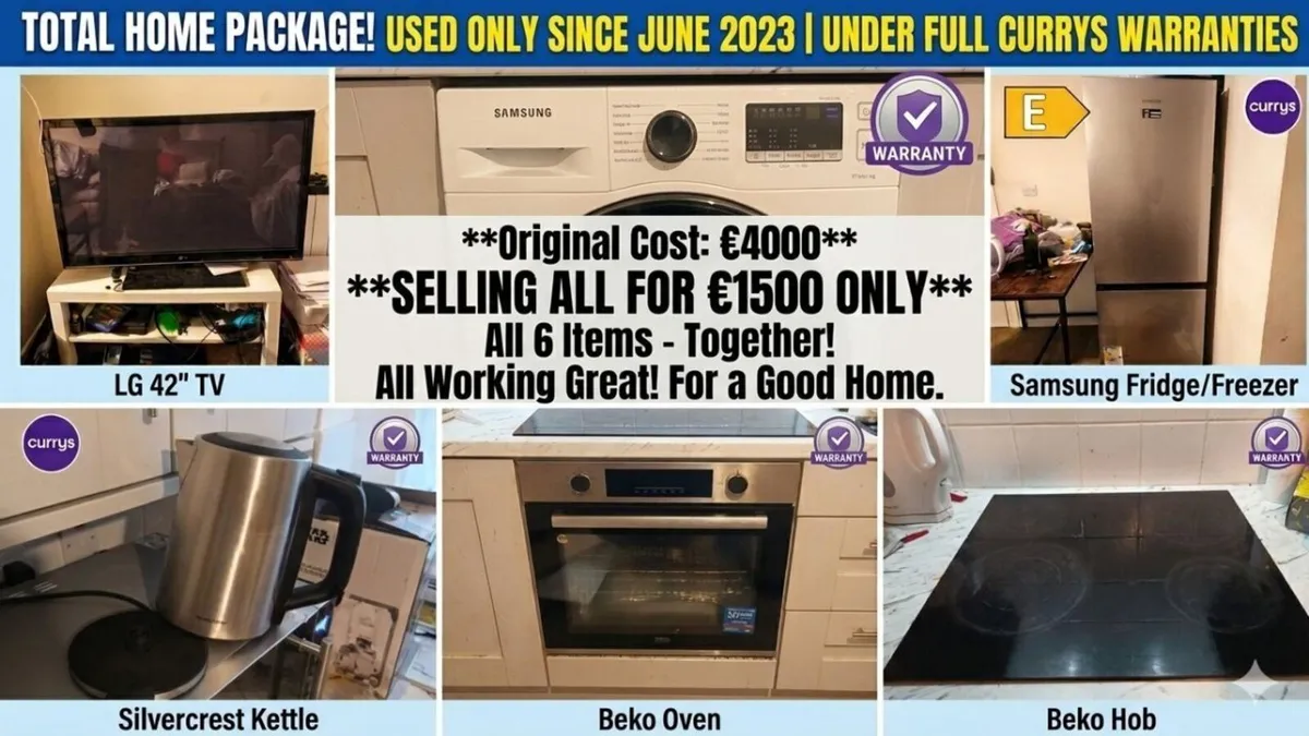 Complete set of high-quality appliances - Image 1