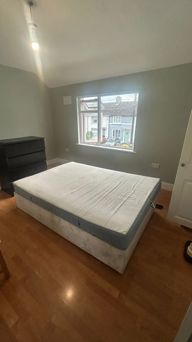 Free to collect, double bed (base and mattress)