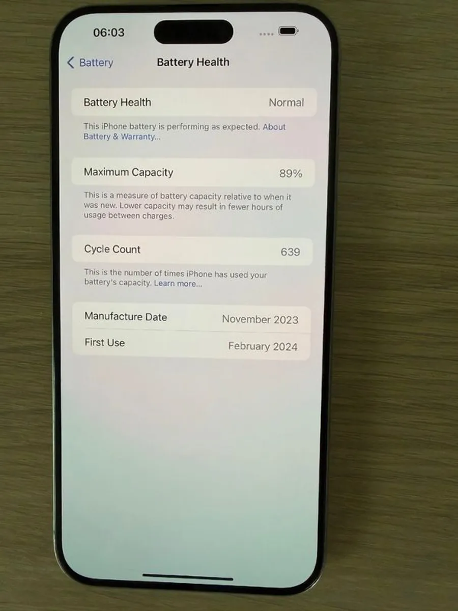 Iphone 15pro max 256gb - Image 3