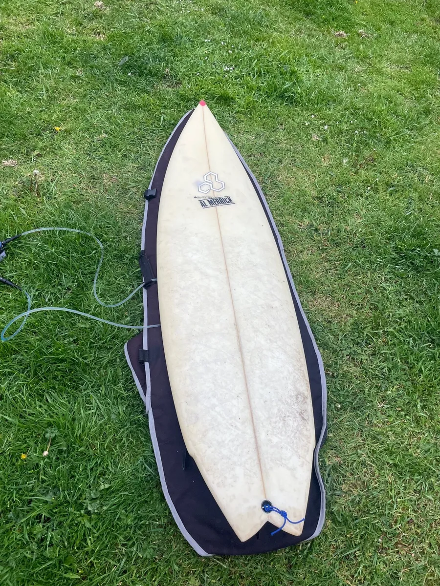 Al Merrick 6” 4 Sashimi surfboard - Image 1