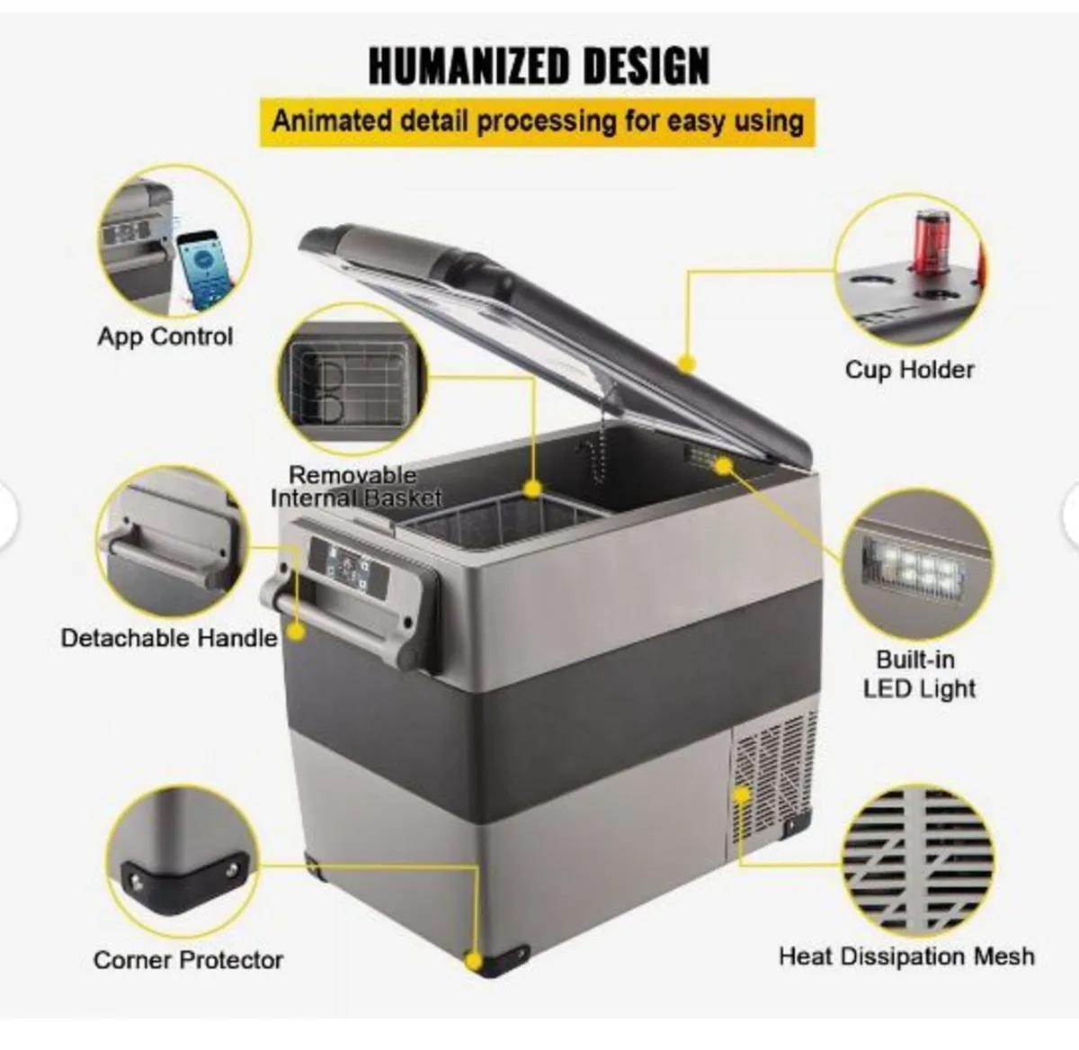 Features & Details 58 Qt Storage Space: This porta - Image 2
