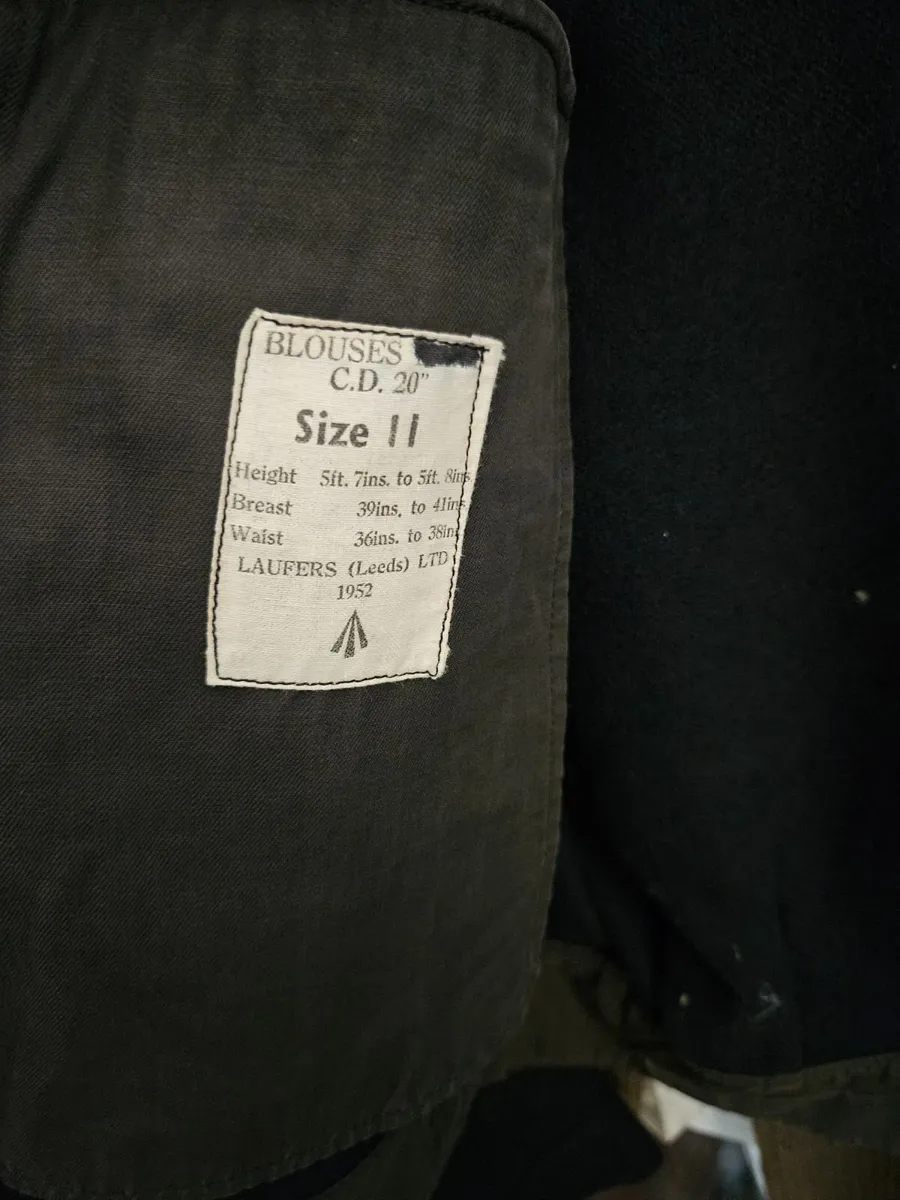 Vintage Army Military Jacket - Image 3