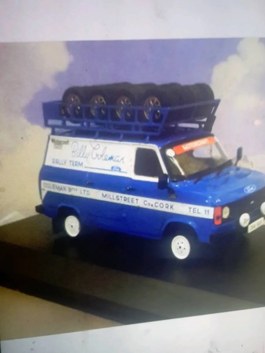 IXO 1-43 FORD TRANSIT MK2 BILLY COLEMAN RALLY TEAM - Image 4