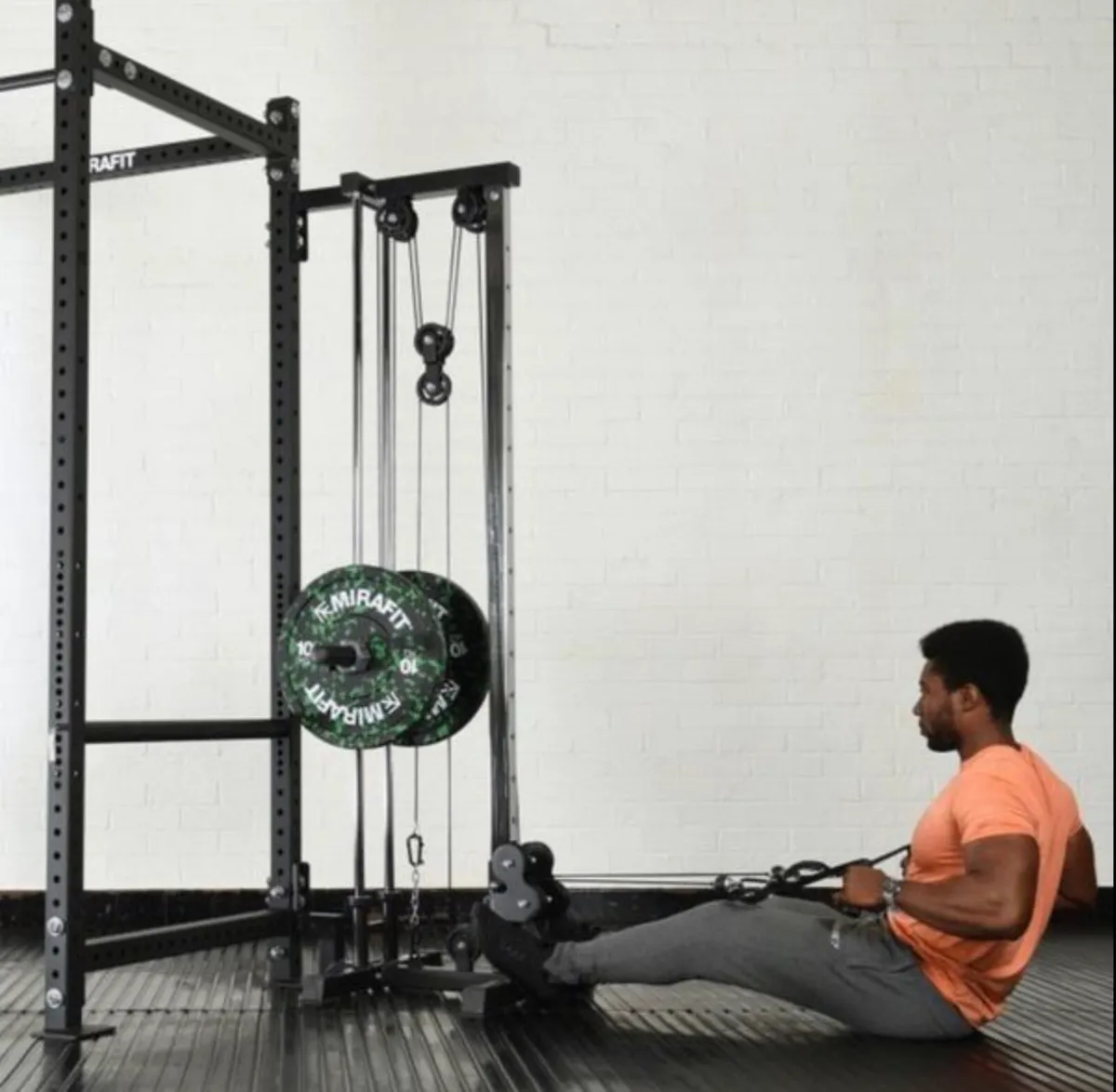 Wall mounted dual cable pulley machine (new) - Image 3