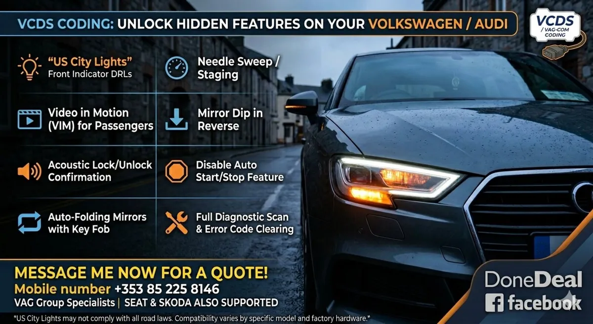 VAG coding - VCDS, OBD ELEVEN, OBD DIAGNOSTICS