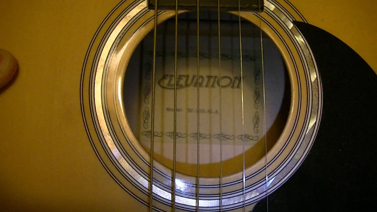 ELEVATION Acoustic Guitar - Image 2