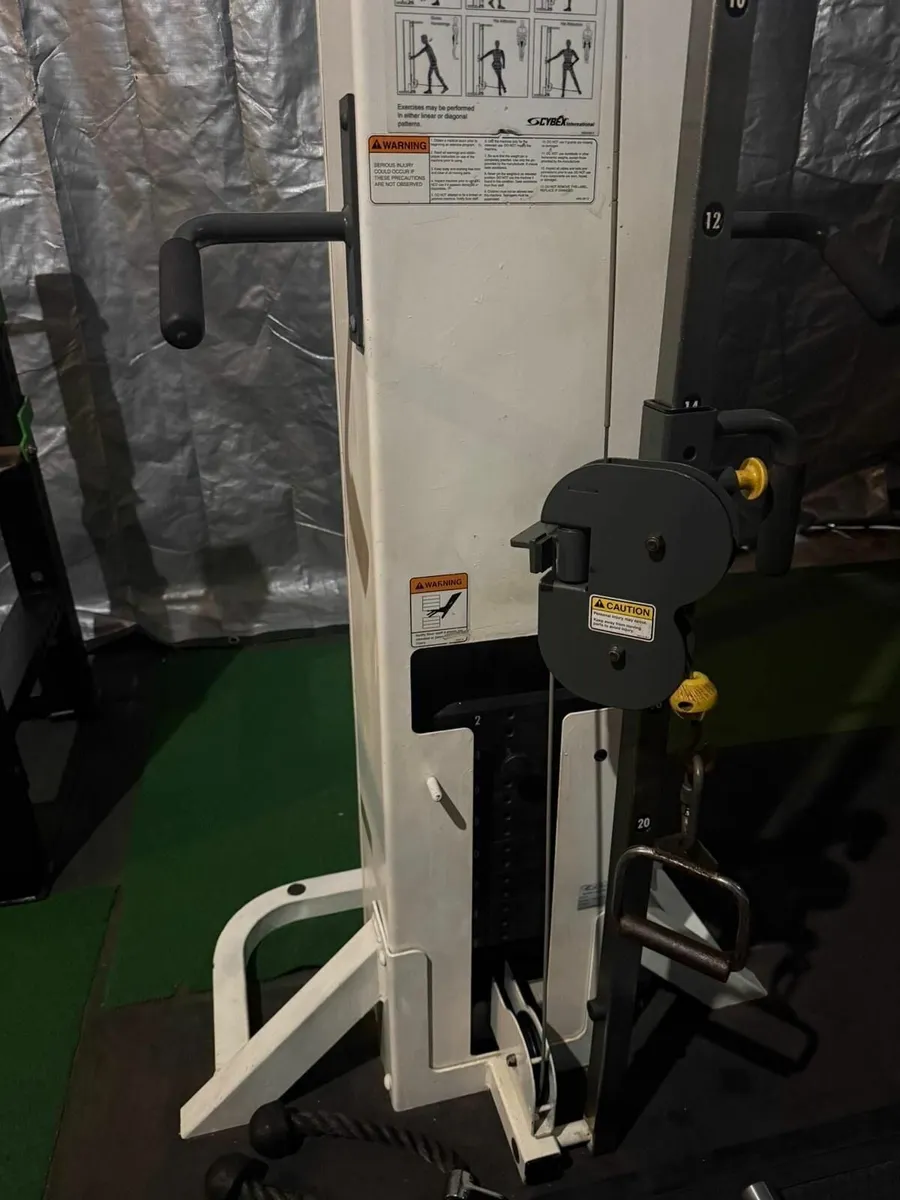 Cybex 8 Station 4 Stack Cable Crossover QUICK SALE - Image 4