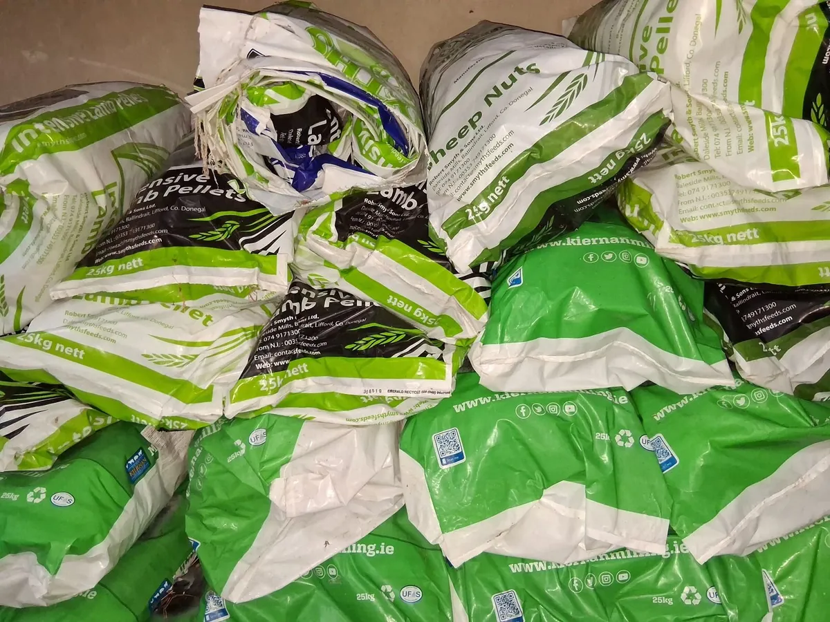 Plastic feed bags