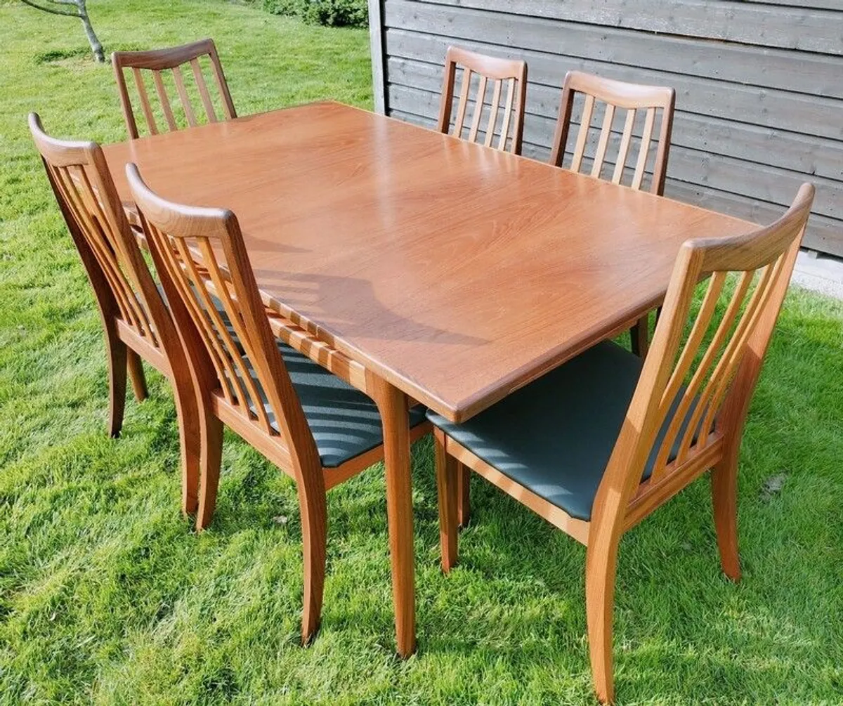 Mid Century Vintage G Plan Dining Chairs - Image 1