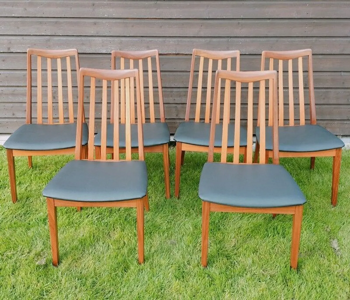 Mid Century Vintage G Plan Dining Chairs - Image 2
