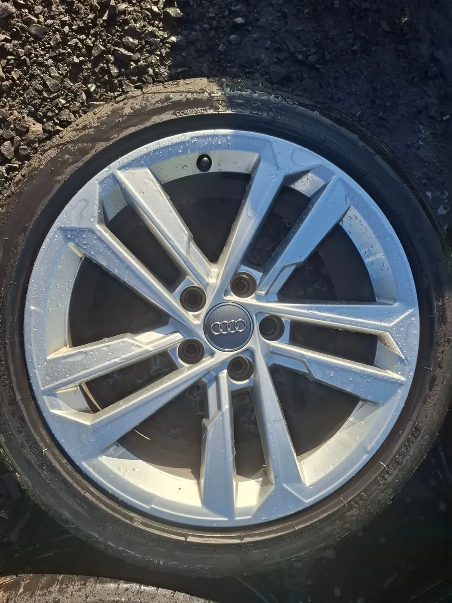 17" Audi,  Vw, Seat,  Skoda Alloys with tyres - Image 2