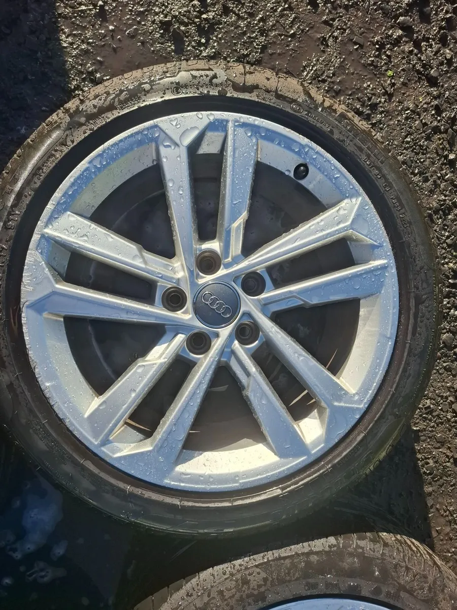 17" Audi,  Vw, Seat,  Skoda Alloys with tyres - Image 4