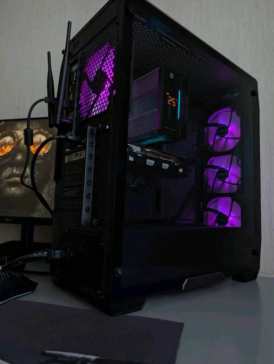 Full Setup Intel Core 10th Gaming PC | LG 24" FHD - Image 2