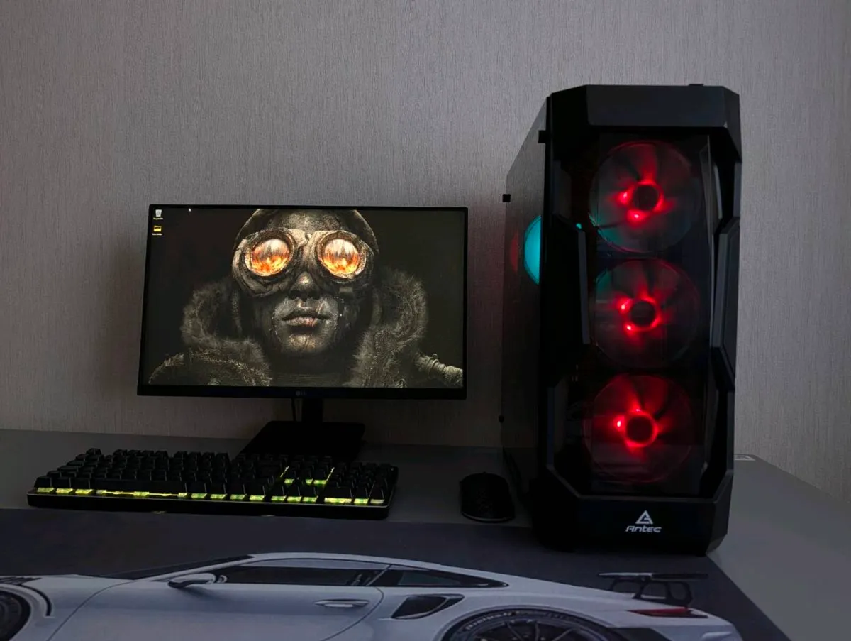 Full Setup Intel Core 10th Gaming PC | LG 24" FHD - Image 3