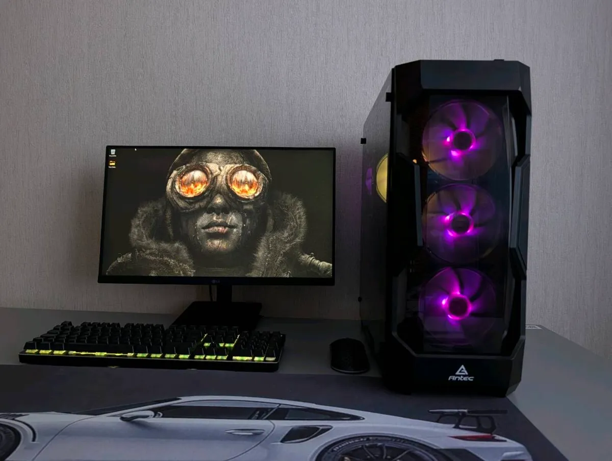 Full Setup Intel Core 10th Gaming PC | LG 24" FHD - Image 4