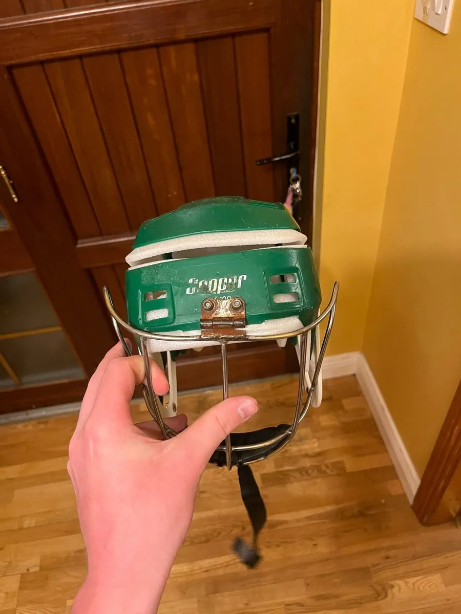 Oldstyle green non stitch copper helmet - Image 1