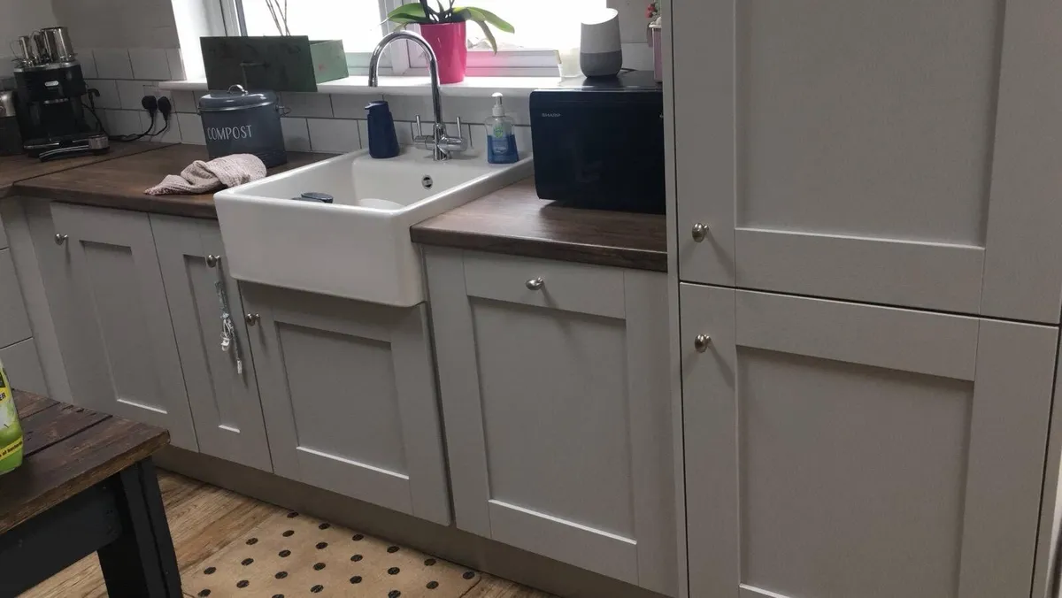 Complete Shaker-Style Kitchen (Disassembled) – Gre - Image 3