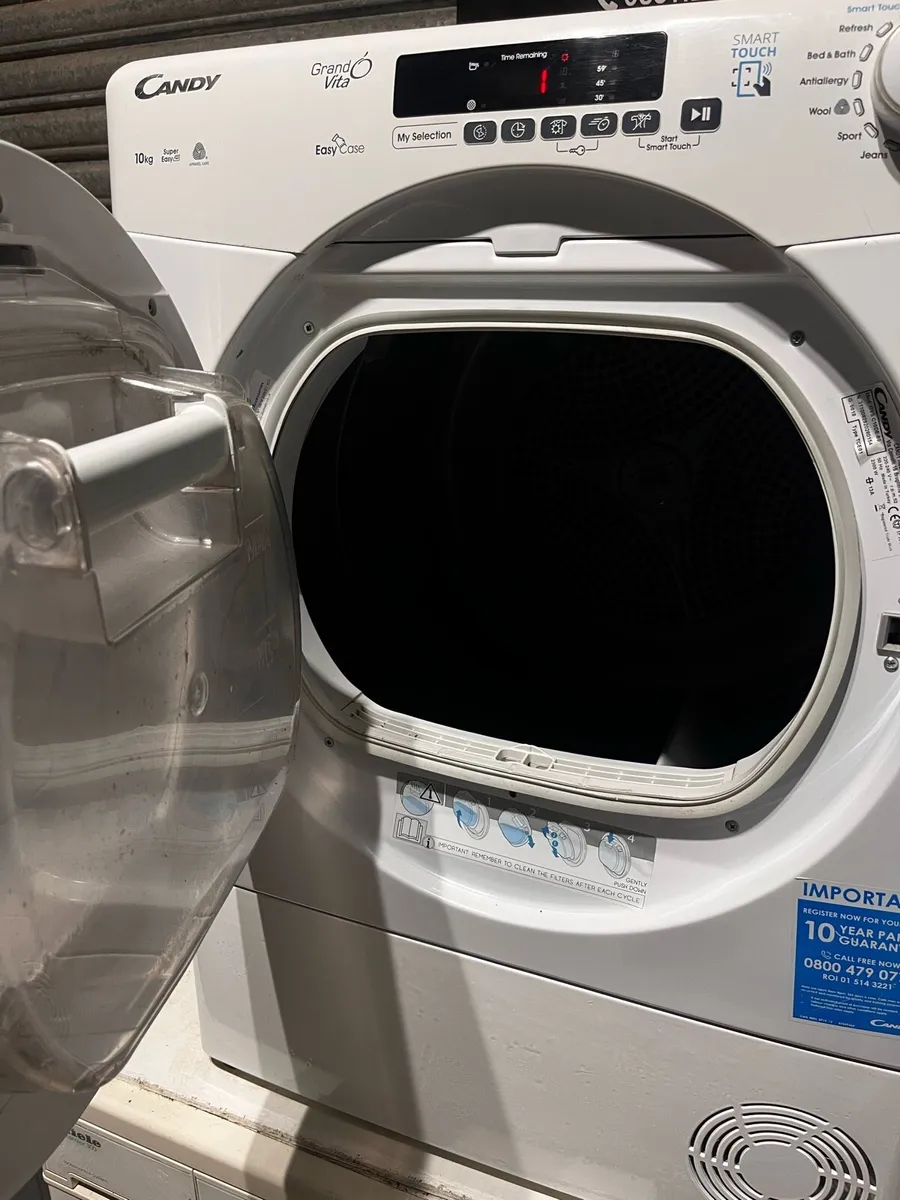 Candy 10kg condenser dryer - Image 4