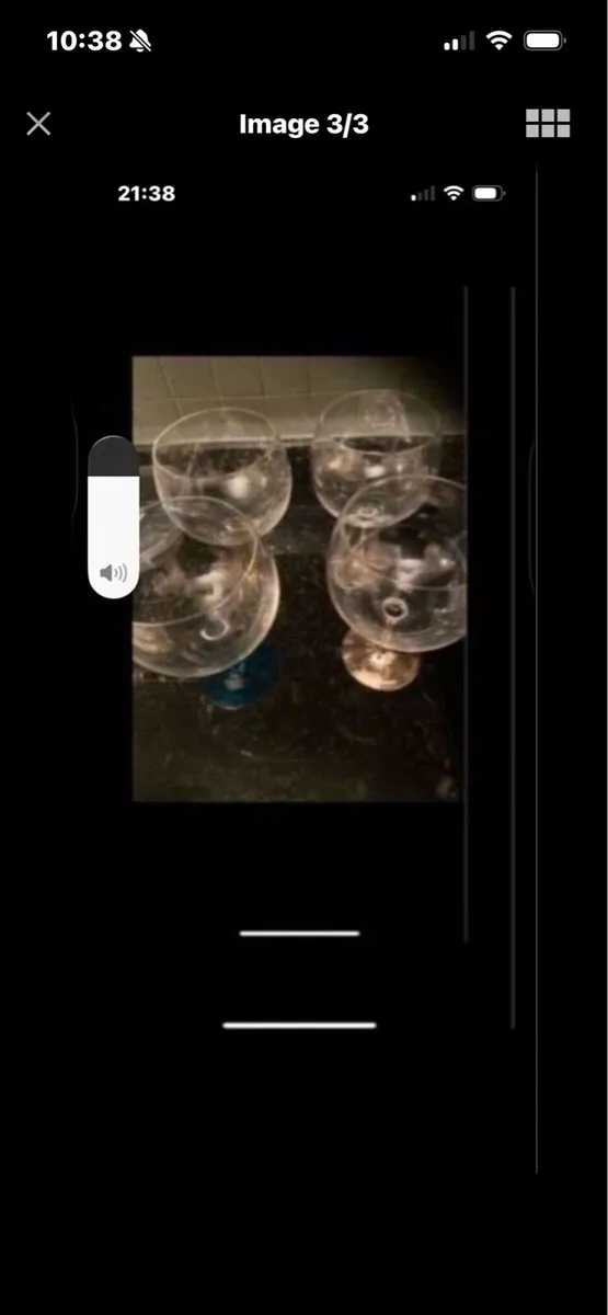 Large Gin Glasses (4) - Image 3
