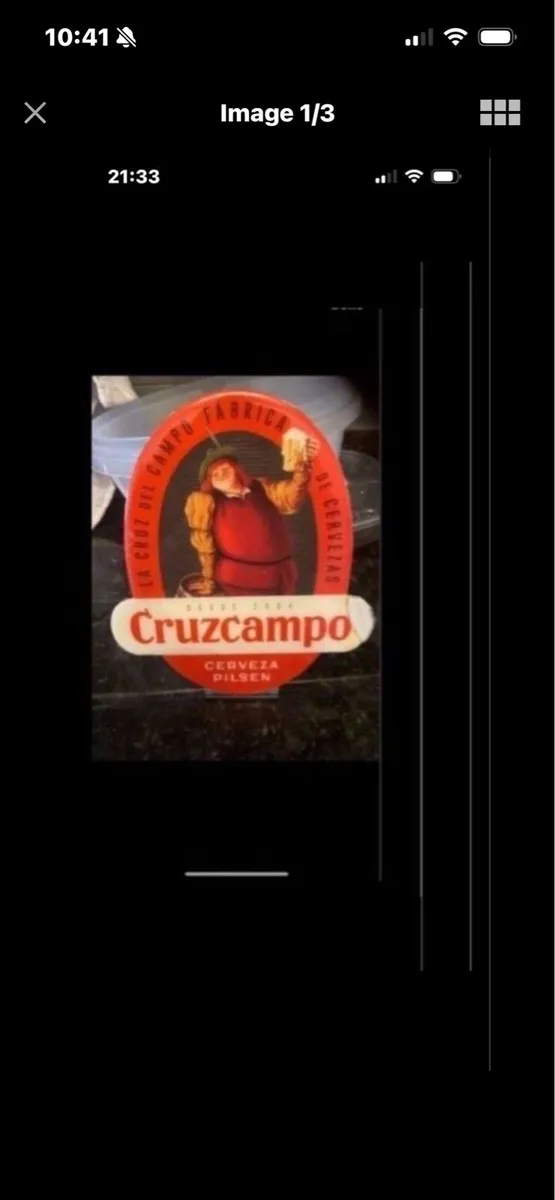 Cruzcampo Beer Bar Display - Image 1