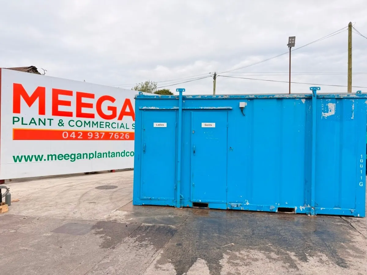 16 X 9 TOILET BLOCK UNIT ...male / female ...820p - Image 3