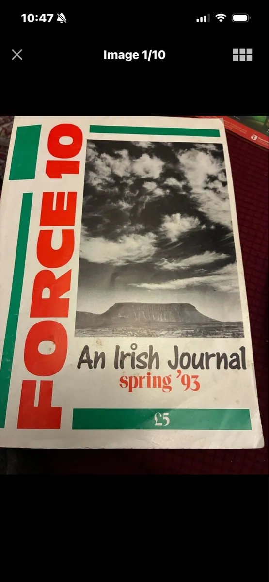Force 10 Journal - Spring ‘93 (Sligo) - Image 1