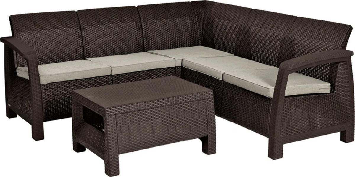 Garden furniture set L shaped - Image 4