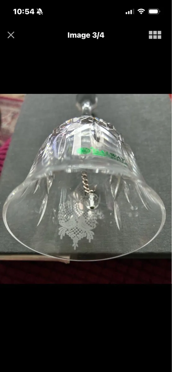 Galway Crystal Bell - Image 3