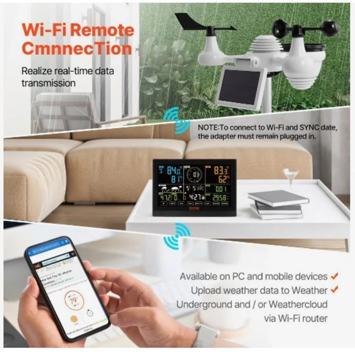 7-in-1 Wi-Fi Weather Station - Image 4