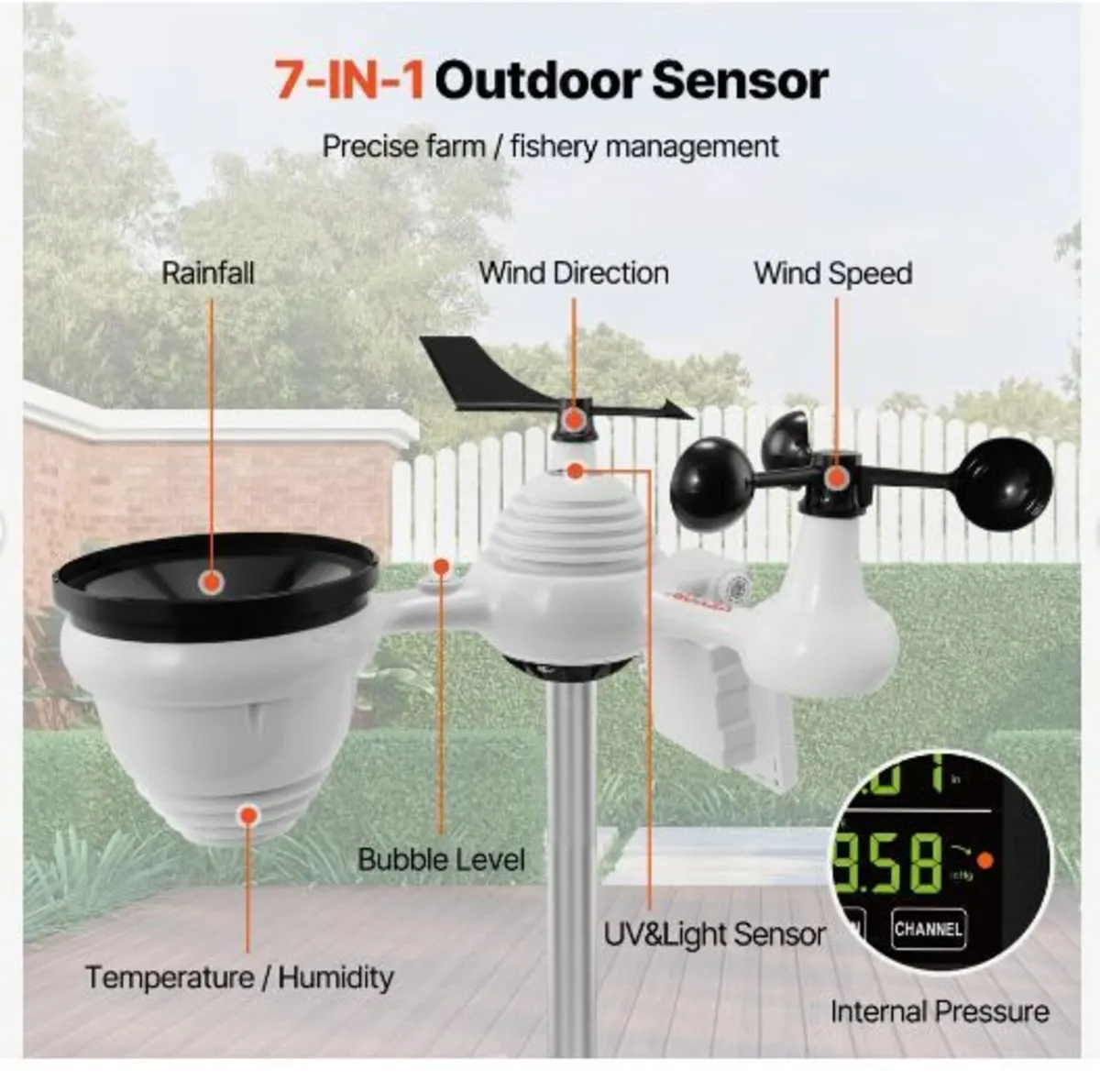 7-in-1 Wi-Fi Weather Station - Image 2