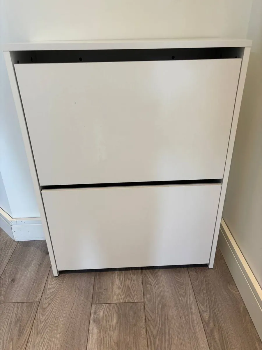 JYSK BAKHUSE Shoe Cabinet – White - Image 1